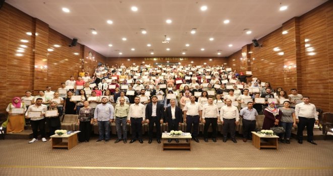 Şahinbey Belediyesinde 199 Kursiyer Daha Sertifikalarını Aldı