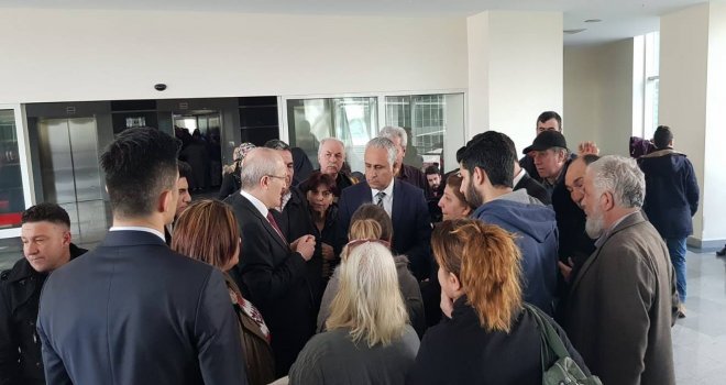 Başkanı Kafaoğlundan Balıkesir Adliyesine Geçmiş Olsun Ziyareti.