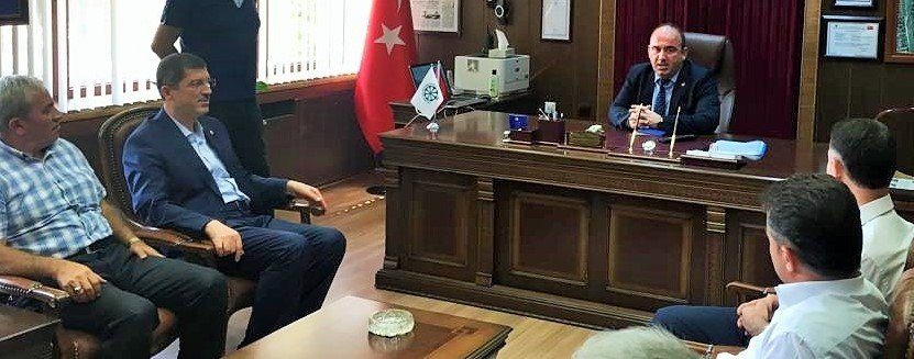 Turhal Şekere Ak Partiden Ziyaret