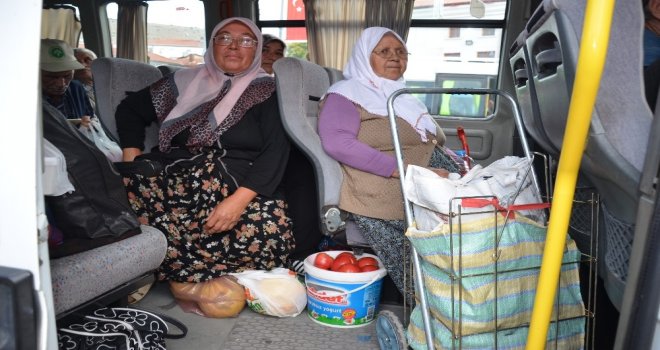Seyitgazi Belediyesinden Vatandaşa Ücretsiz Pazar Servisi