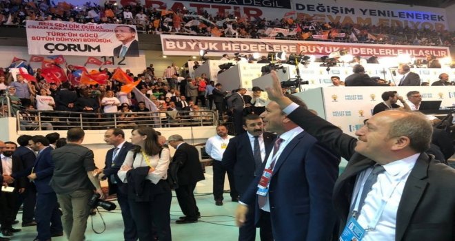 Ak Parti Çorum Teşkilatlarından Ankara Çıkartması