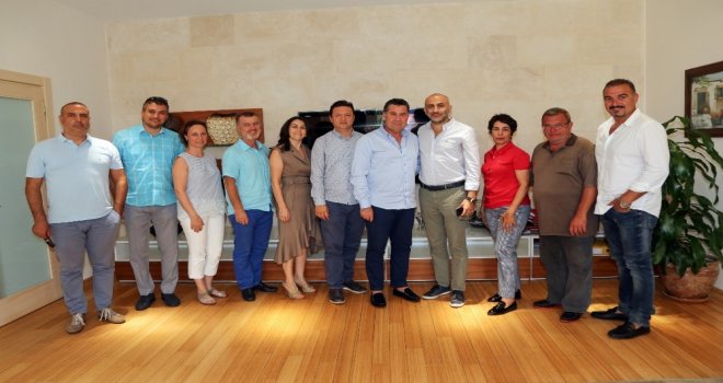 Türsab Bodrum Yeni Yürütme Kurulundan Başkan Kocadona Ziyaret
