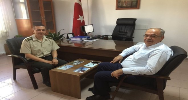 Başkan Kutlu Albay Gürfidan İle Bir Araya Geldi