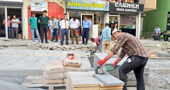 Hakkaride ‘Prestij Cadde Çalışmaları Sürüyor