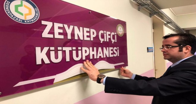Zeynepin Adı Okulundaki Kütüphanede Yaşayacak
