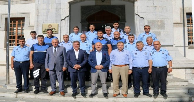 Vali Varol Zabıtalarla Buluştu