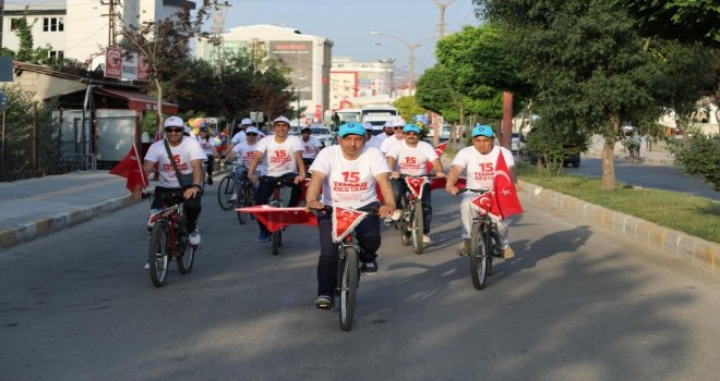 Van Yyüden 15 Temmuz İçin Bisiklet Turu Etkinliği