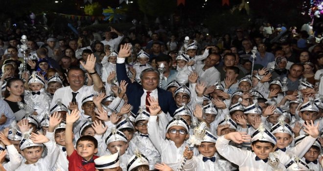 Muratpaşadan Anlı Şanlı Sünnet Düğünü