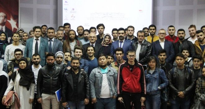 Kütahyadaki Yabancı Uyruklu Üniversite Öğrencileri Bilgilendirildi