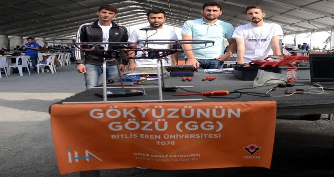Beü, Teknofest İnsansız Hava Araçları Yarışmasına Katıldı