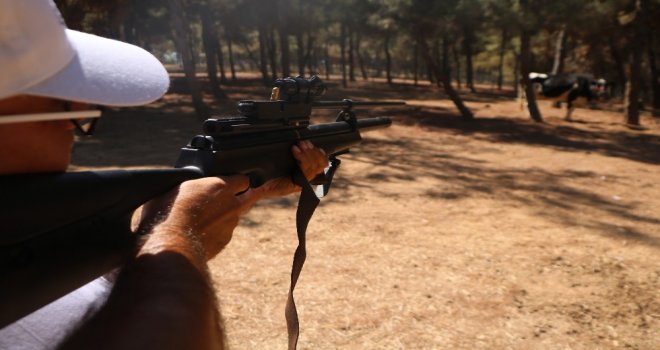 Droneli Kurbanlık Yakalama Timinden Tatbikat