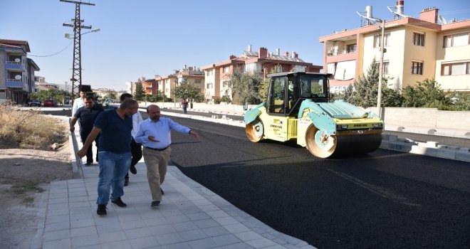 Selçukluda Asfaltta Rekor Çalışma