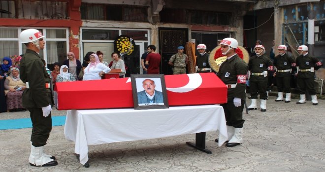 Giresunda Kıbrıs Gazisi, Törenle Toprağa Verildi