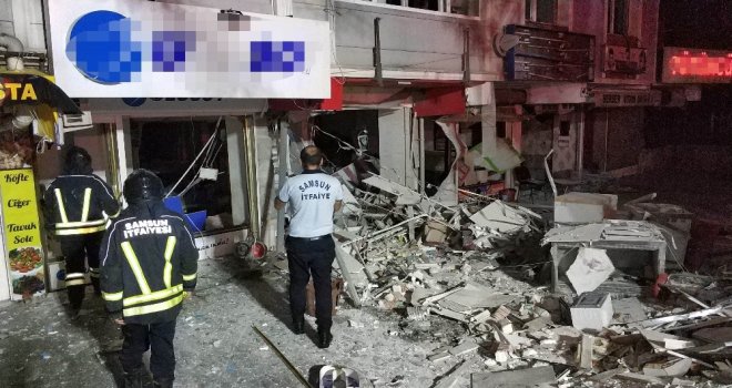 Samsundaki Patlamanın Sebebi Doğalgaz Çıktı