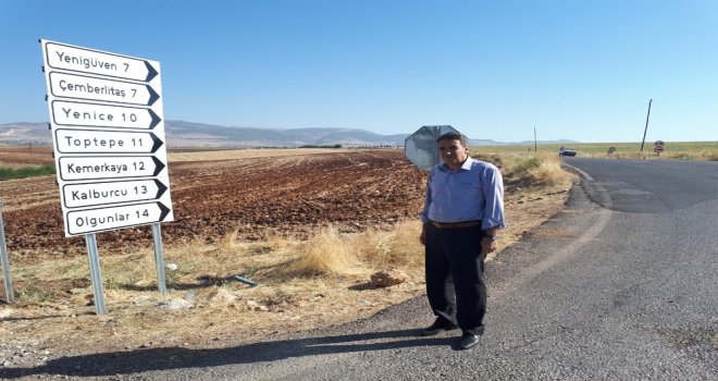 Adıyamanda Köylerin Levhaları Yenileniyor