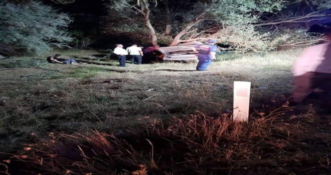Kırşehirde Trafik Kazası 2 Ölü 1 Yaralı