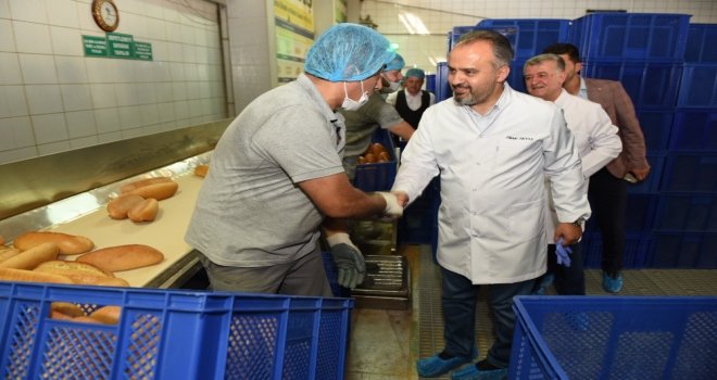Bayramda Bursanın Ekmeği Hazır