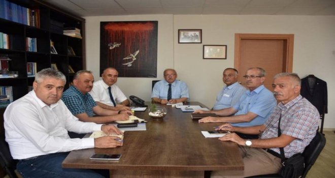 Büyükşehir Belediyesi Ve Teskinin Çalışmaları Değerlendirildi