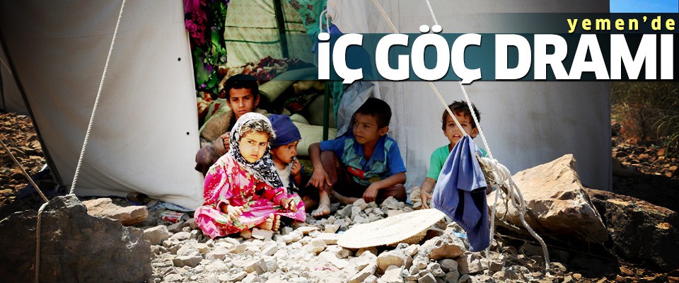 Yemen'de 'iç göç dramı'