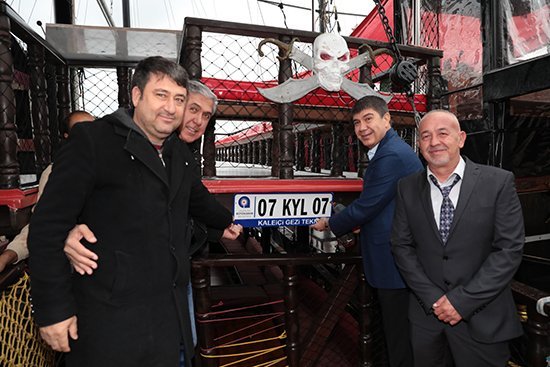 Antalyada Teknelere Plaka Dönemi