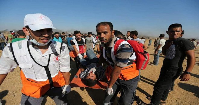 Gazzede 2 Filistinli Hayatını Kaybetti, 270 Kişi Yaralandı
