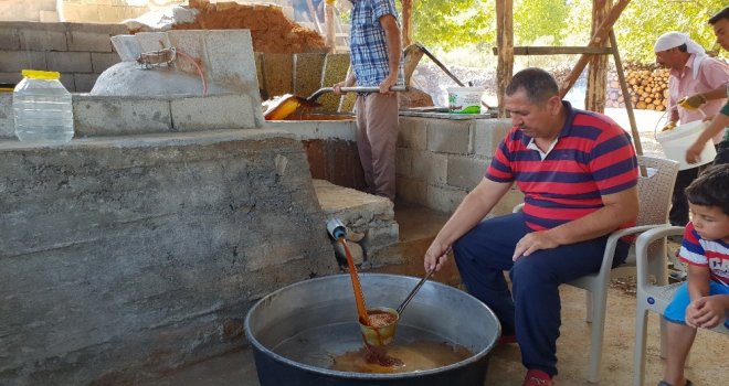 Hassada Pekmez Sezonu Başladı