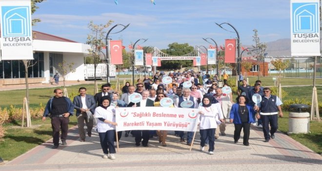Tuşbada ‘Dünya Yürüyüş Günü Etkinlikleri