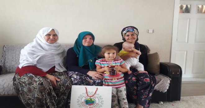 Sarıcakayada Hoş Geldin Bebek Ziyaretleri Sürüyor