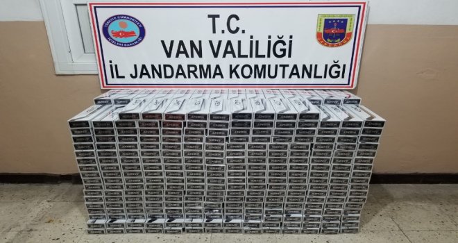 Jandarmadan Kaçak Sigara Operasyonu