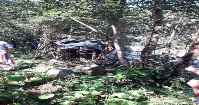 Giresunda Trafik Kazası : 1 Ölü, 5 Yaralı