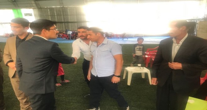 Kaymakam Öztürk Personelinin Düğün Törenine Katıldı