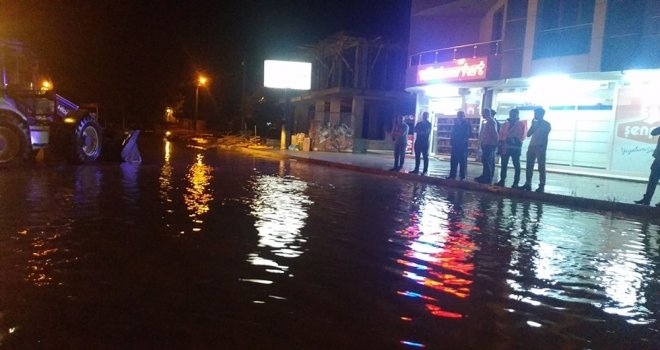Denizlide Sağanak Yağış