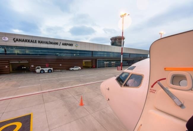 Çanakkalede Havalimanı Kullanımı Arttı