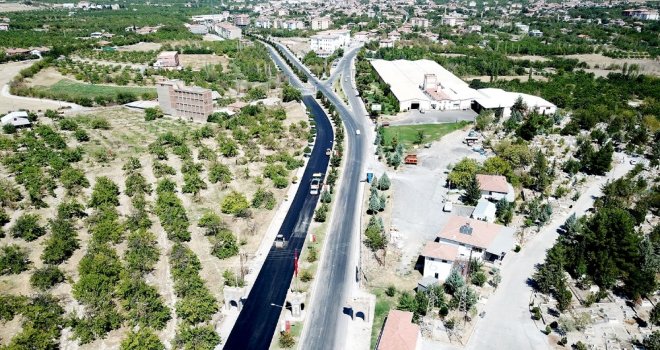 Eski Malatya Yolu Asfaltlanıyor