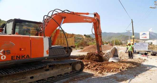 Anamurda İçmesuyu Çalışmaları Sürüyor