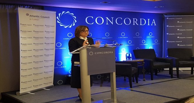 Şahin, Atlantik Konseyinde Gaziantepin Dünya Barışına Katkılarını Anlattı