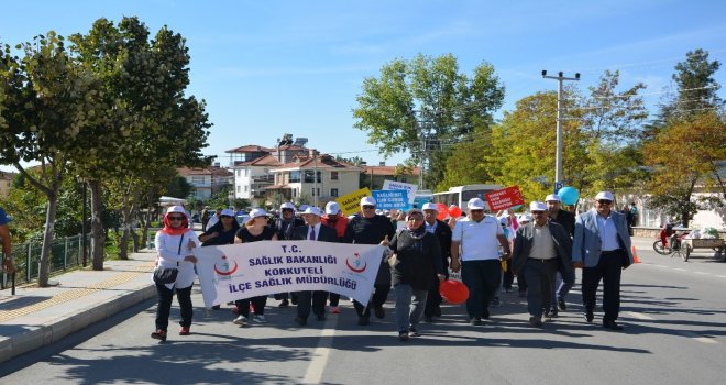 Korkutelinde “Dünya Yürüyüş Gününde 10 Bin Adım”