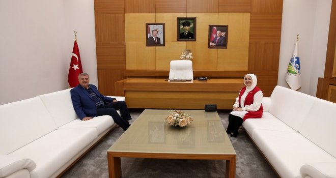 Başkan Toçoğlu, Milletvekili Atabekle Bir Araya Geldi