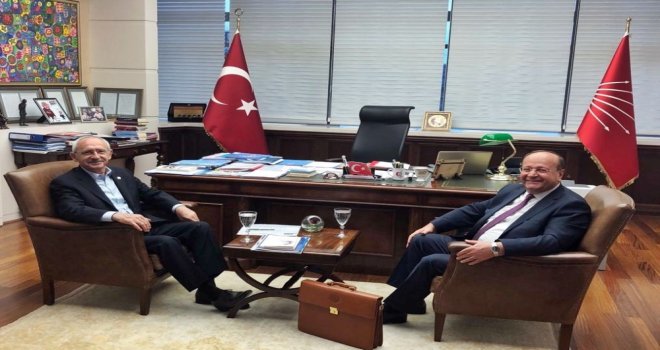 Başkan Özakcan, Chp Lideri Kılıçdaroğlu İle Görüştü