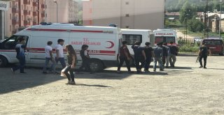 Sarıkamışta 21 Yabancı Uyruklu Vatandaş Vana Gönderildi