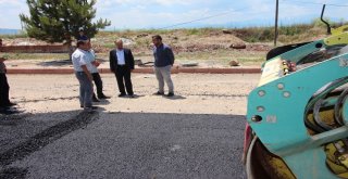 Beyşehirde Sıcak Asfalt Çalışmaları Sürüyor