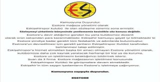 Esstore İle Eskişehirsporun Sözleşmesi Sona Erdi