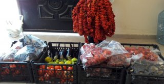 Gercüşte Kurutmalık Sebzeler Kışa Hazırlanıyor