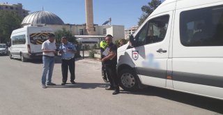 Ereğlide Okul Servis Araçları Denetlendi