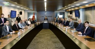 Nevşehir Heyeti, Kültür Ve Turizm Bakanı Ersoyu Ziyaret Etti