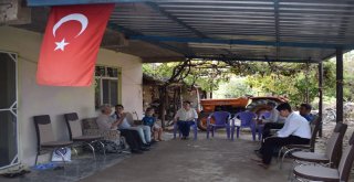 Kaymakam Büyüknalçacıdan Şehit Yakınlarına Bayram Ziyareti