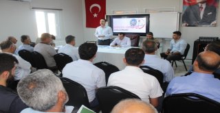 Samsatta Güvenli Eğitim Toplantısı Yapıldı