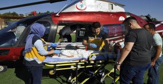 Üzerine Süt Kazanı Devrilen Çocuk Ağır Yaralandı