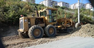 Atatürk Caddesinde Kaldırımların Startı Verildi