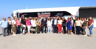 Başkan Kayalı, ‘Kız Kardeşim Projesi Eğitim Tırını Ziyaret Etti